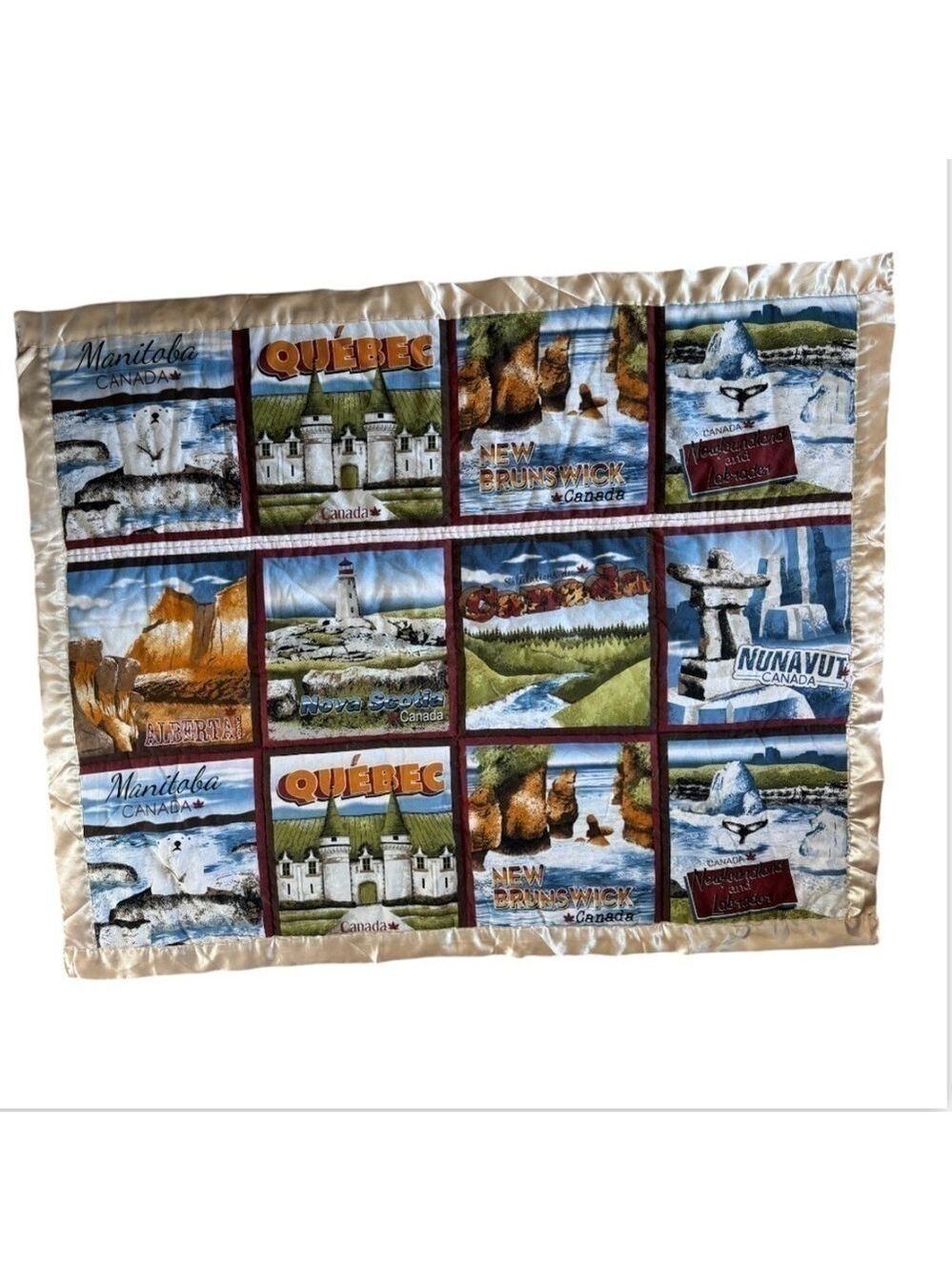 Quilt of Some Canadian provinces - very lightweight